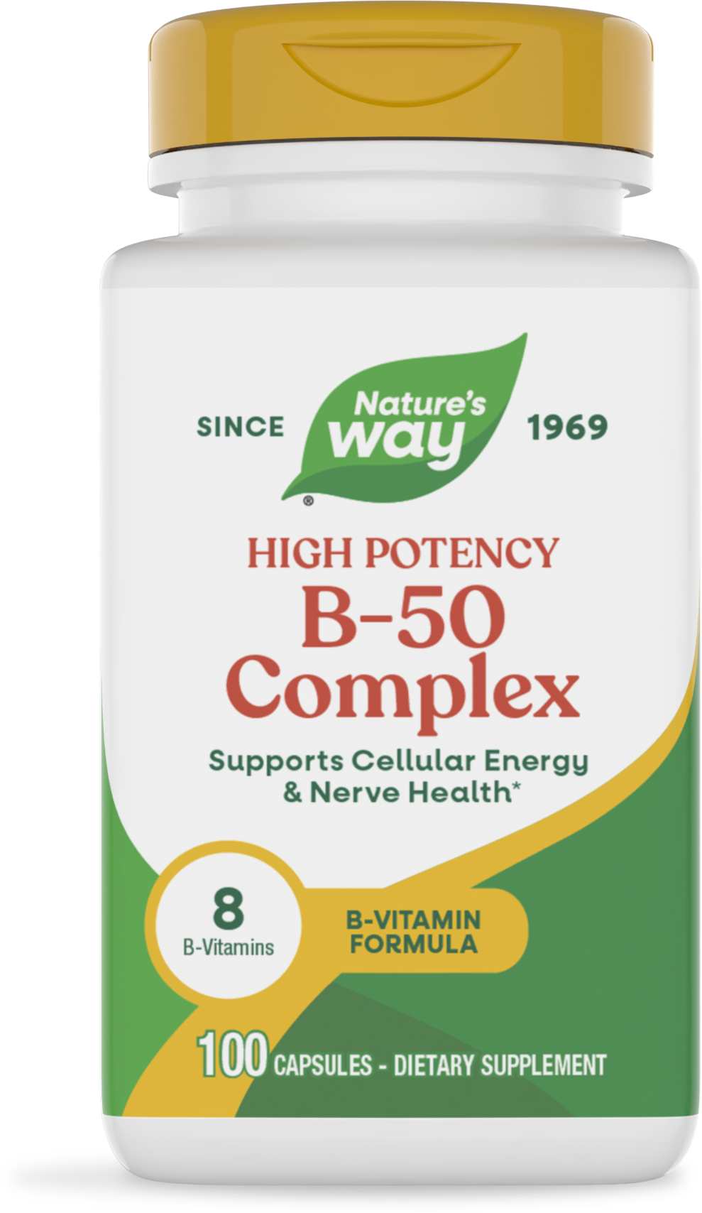<{%PRIMARY_40511%}>Nature's Way® | B-50 Complex, 100 capsules