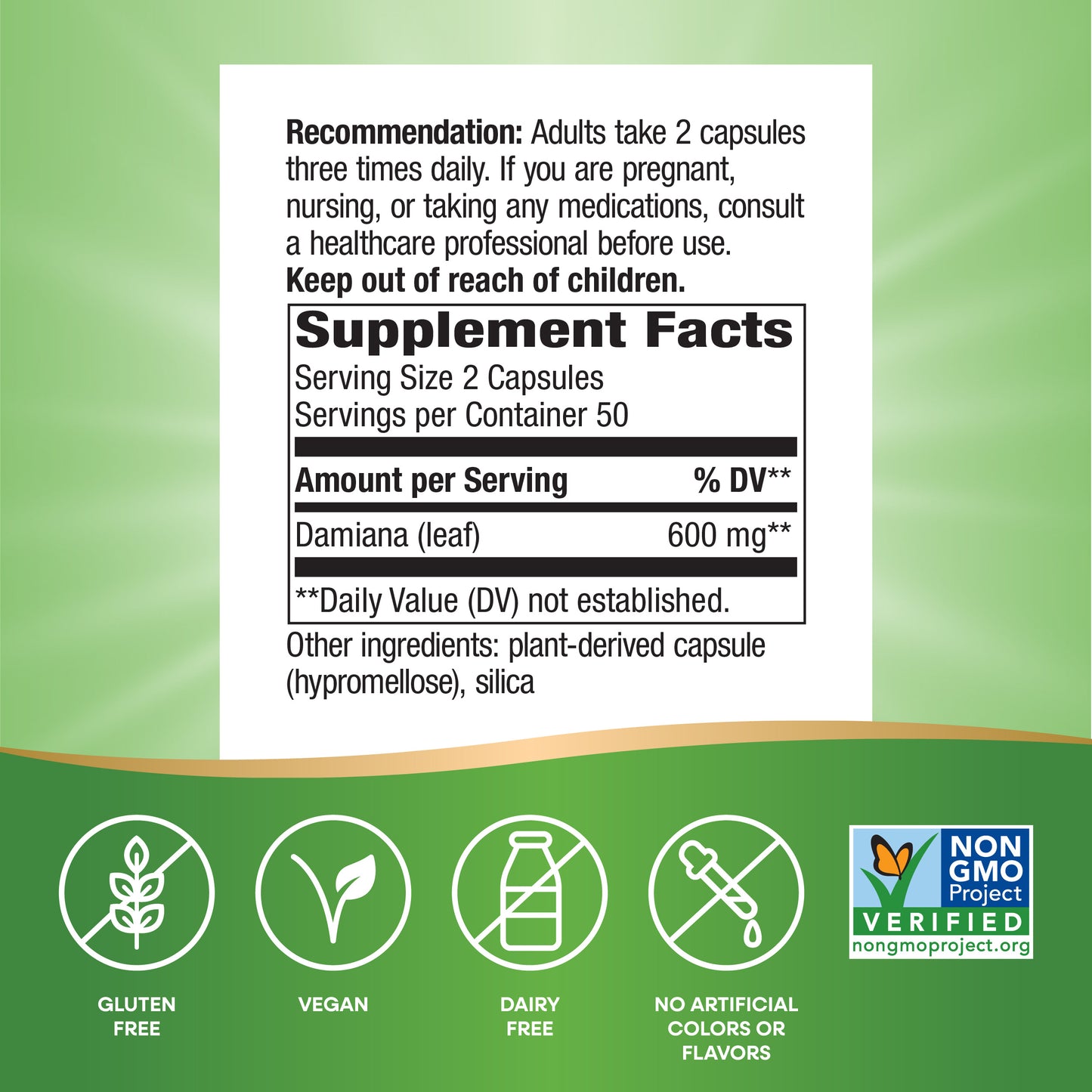 <{%MAIN7_12200%}>Nature's Way® | Damiana Leaves