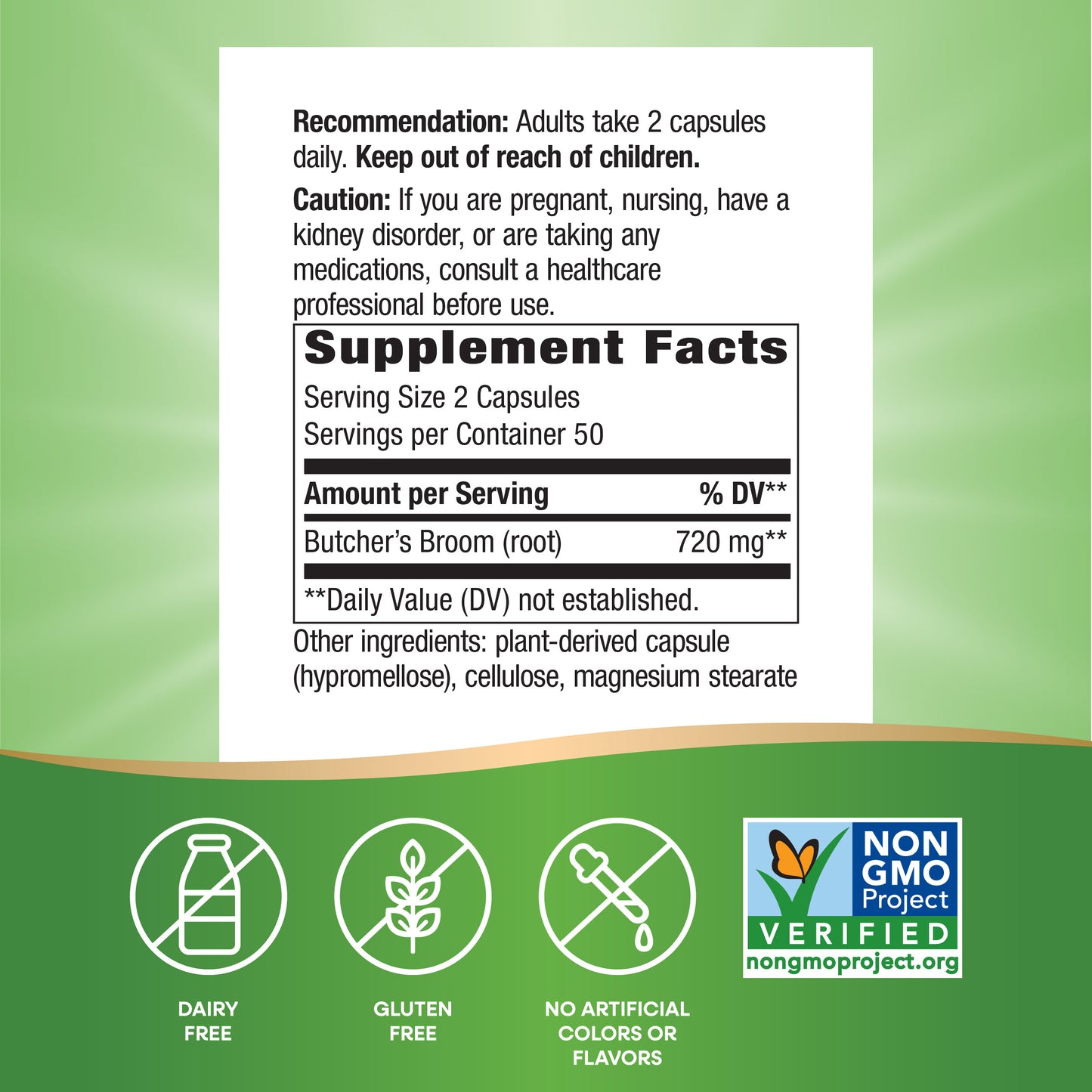 <{%MAIN7_11250%}>Nature's Way® | Butcher's Broom Root