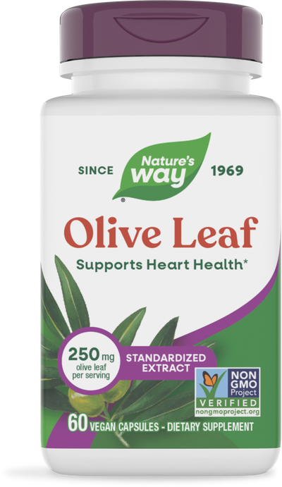 <{%PRIMARY_64000%}>Nature's Way® | Olive Leaf Standardized Extract, 60 capsules