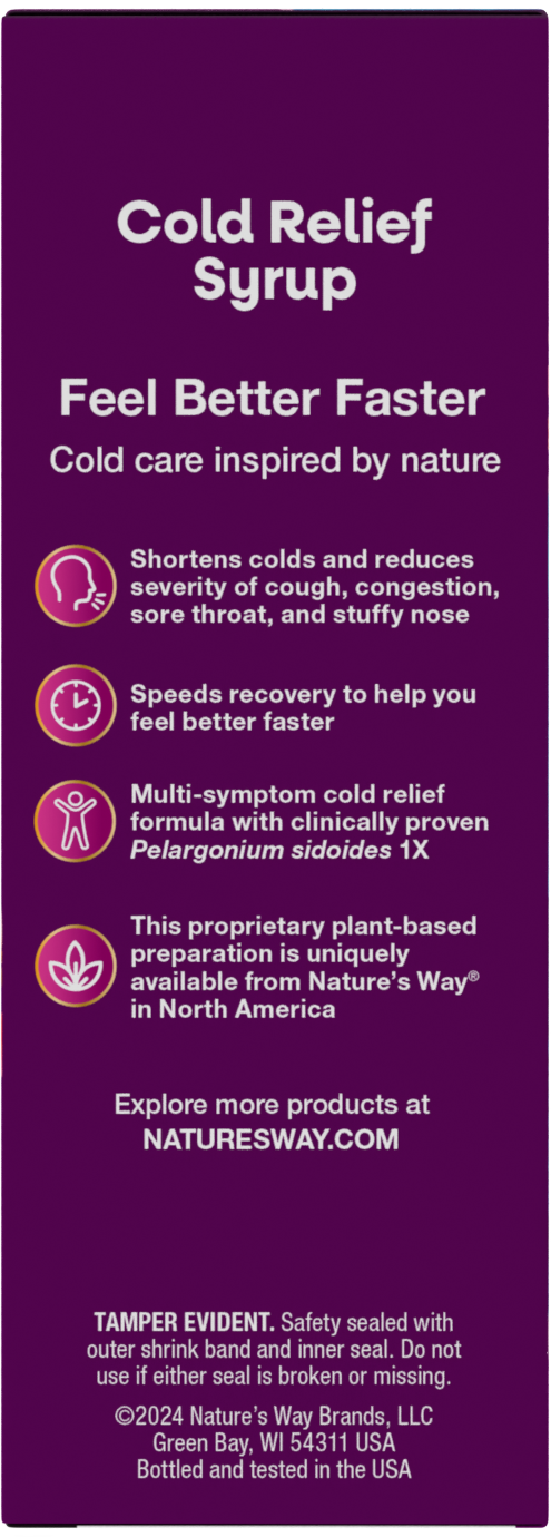 <{%MAIN12_15793%}>Nature's Way® | Umcka Cold Relief Syrup - left side of pack