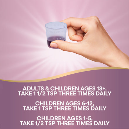 Umcka Cold Relief Syrup Supplement Facts