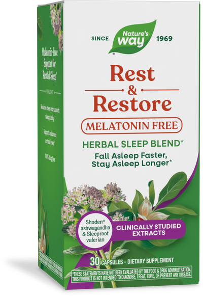<{%PRIMARY_15763%}>Nature's Way® | Rest and Restore, 30 capsules