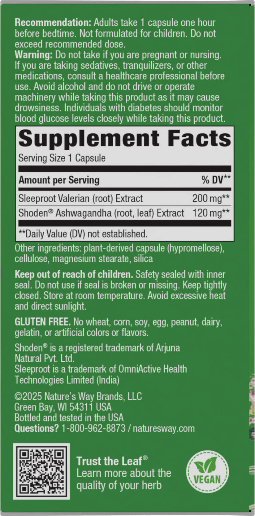 <{%MAIN1_15763%}>Nature's Way® | Rest and Restore - right side of pack