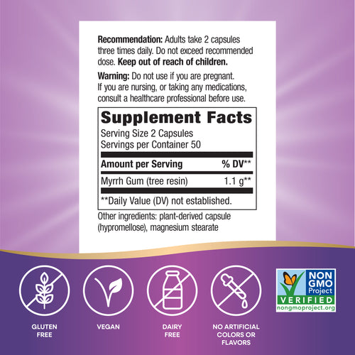 Nature's Way® | Myrrh Gum Tree Resin Sku:15100