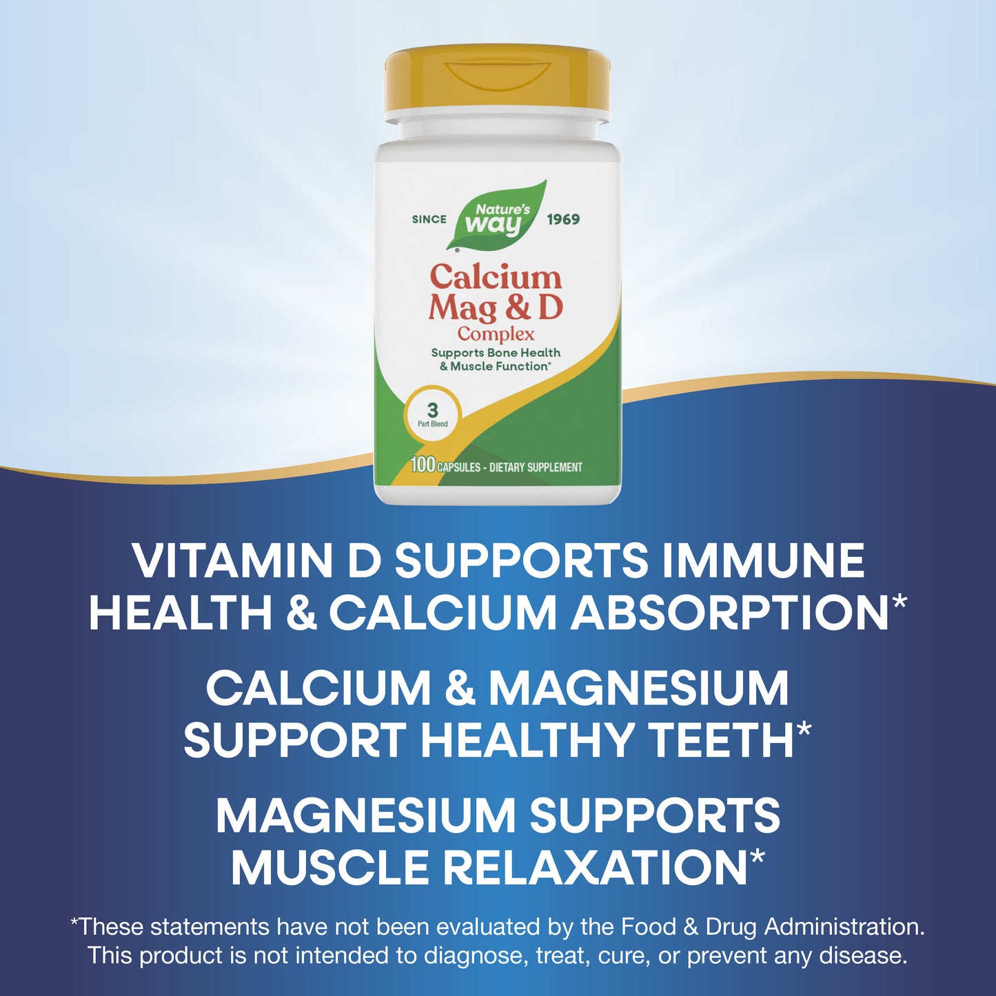 <{%MAIN14_41420%}>Nature's Way® | Calcium-Magnesium-Vitamin D