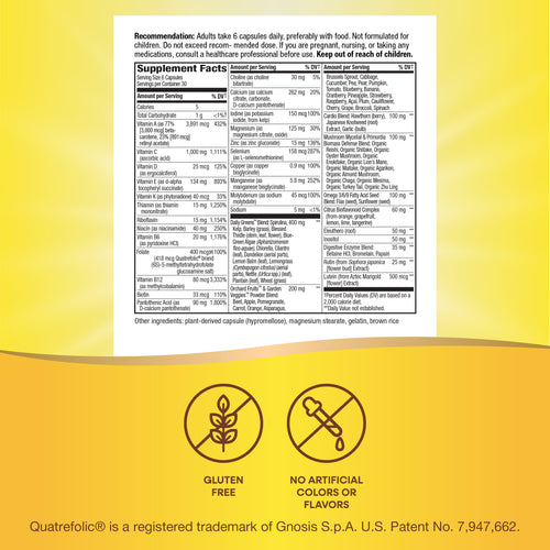 Nature's Way® | Alive! Max6 Potency Adult Complete Multivitamin-No Added Iron Sku:15709