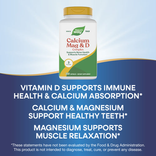 Nature's Way® | Calcium-Magnesium-Vitamin D Sku:41421