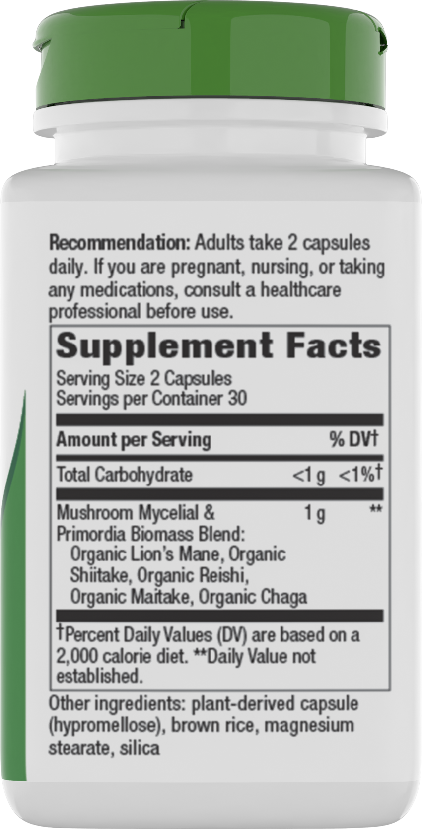 <{%MAIN1_15780%}>Nature's Way® | 5-Mushroom Blend - right side of pack