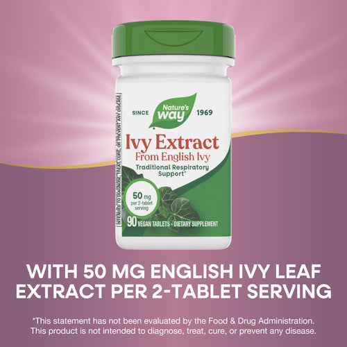Nature's Way® | Ivy Extract From English Ivy Sku:08239