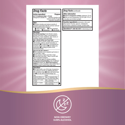 Nature's Way® | Umcka Cold Relief Syrup Sku:15273