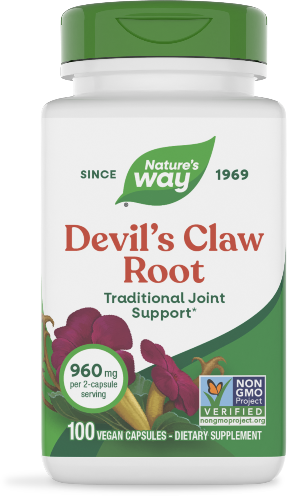 <{%PRIMARY_12350%}>Nature's Way® | Devil's Claw Root