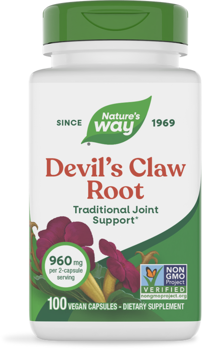 <{%PRIMARY_12350%}>Nature's Way® | Devil's Claw Root