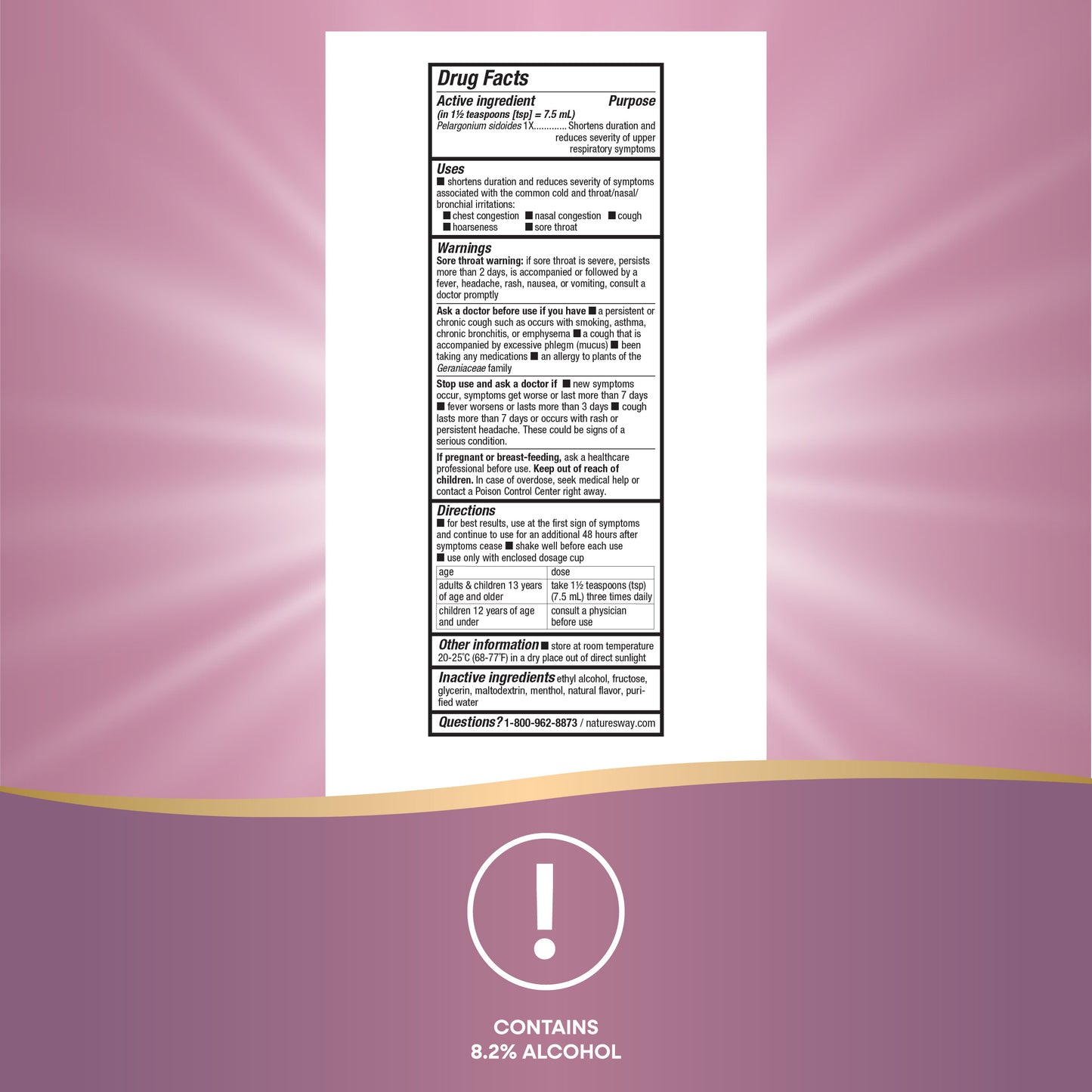 <{%MAIN31_15792%}>Nature's Way® | Umcka ColdCare Syrup