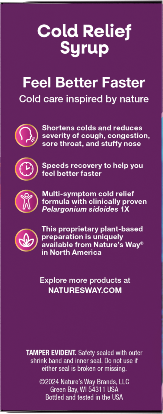 <{%MAIN20_15272%}>Nature's Way® | Umcka Cold Relief Syrup - left side of pack