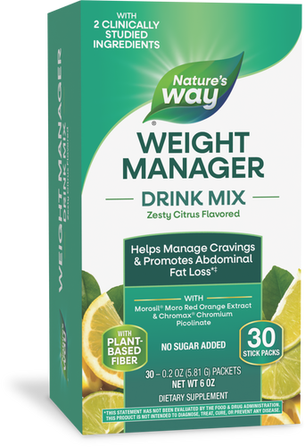 Nature's Way® | Weight Manager Drink Mix, 30 drink mixes, Zesty Citrus Sku:14988