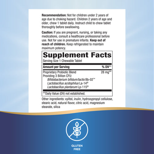 Nature's Way® | Primadophilus Kids Probiotic Chewables Sku:14242