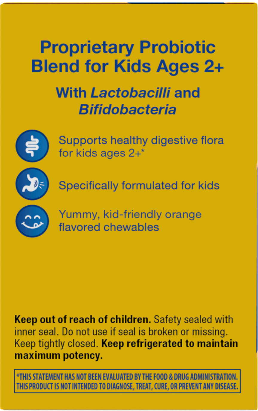 <{%MAIN12_14242%}>Nature's Way® | Primadophilus Kids Probiotic Chewables - left side of pack