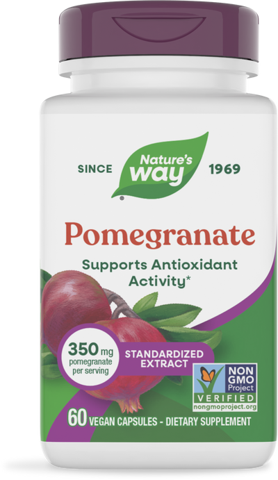 <{%PRIMARY_15385%}>Nature's Way® | Pomegranate Standardized Extract, 60 capsules