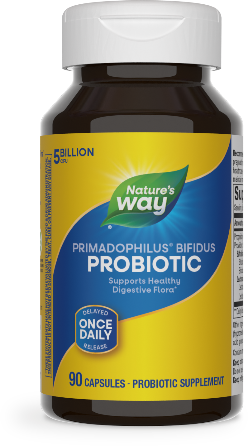 <{%PRIMARY_6860%}>Nature's Way® | Primadophilus Bifidus Probiotic, 90 capsules
