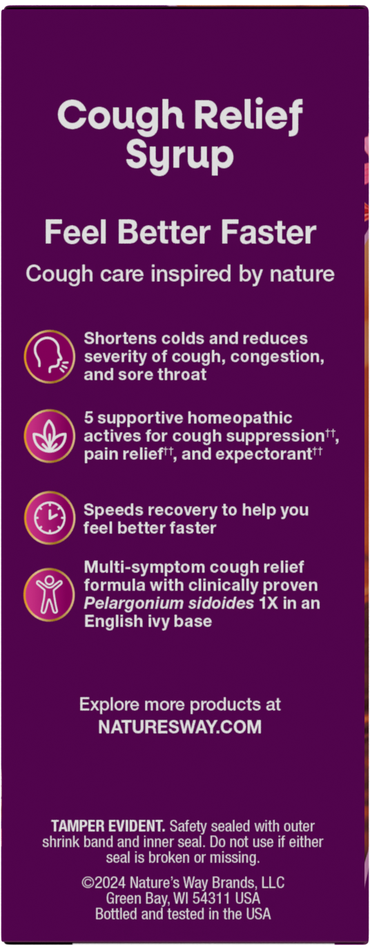 <{%MAIN4_15864%}>Nature's Way® | Umcka Cough Relief Syrup - left side of pack