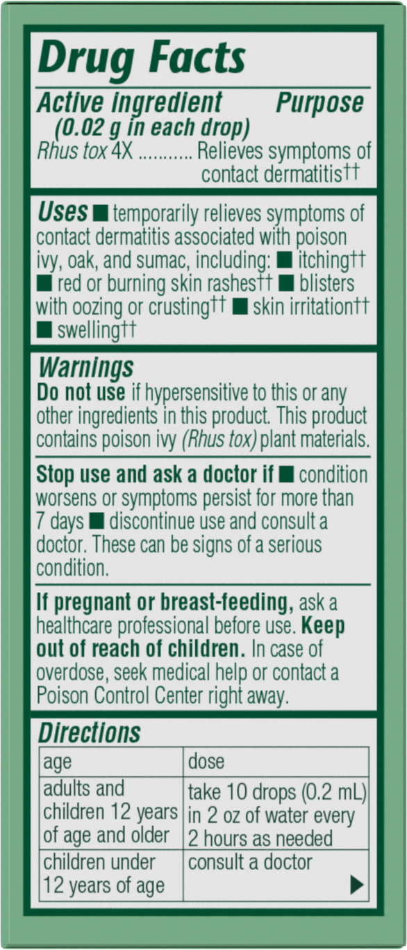 <{%MAIN1_21900990%}>Nature's Way® | Oral Ivy Drops - right side of pack