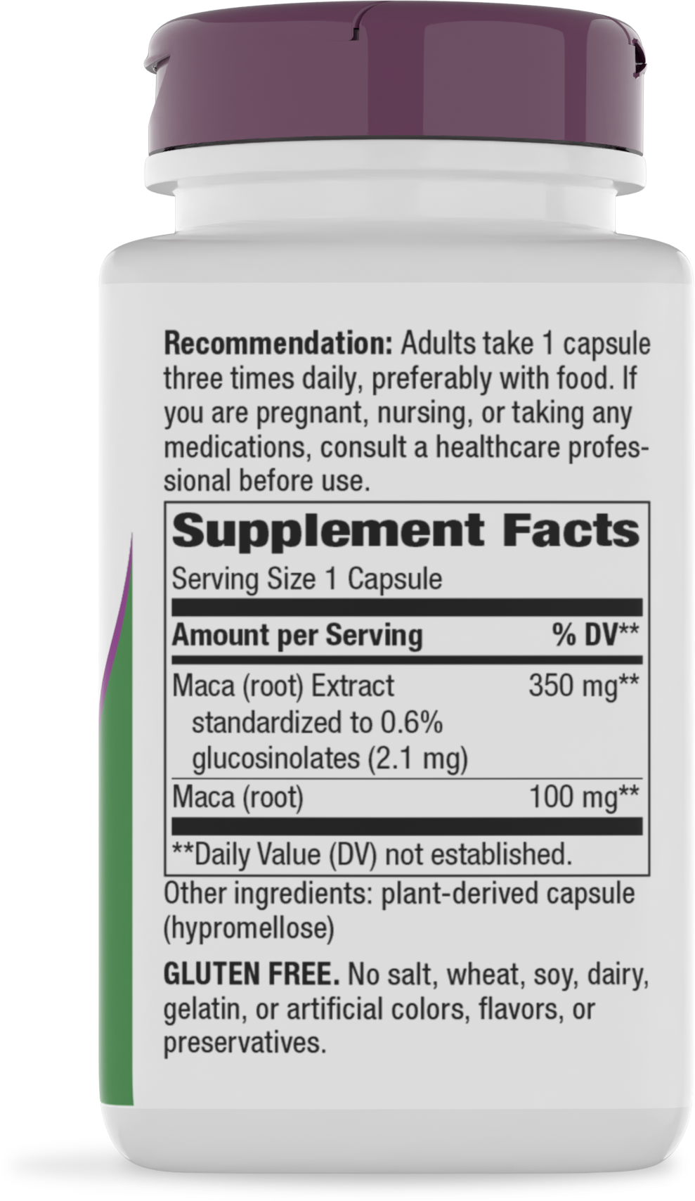<{%MAIN2_64200%}>Nature's Way® | Maca Standardized Extract - right side of pack