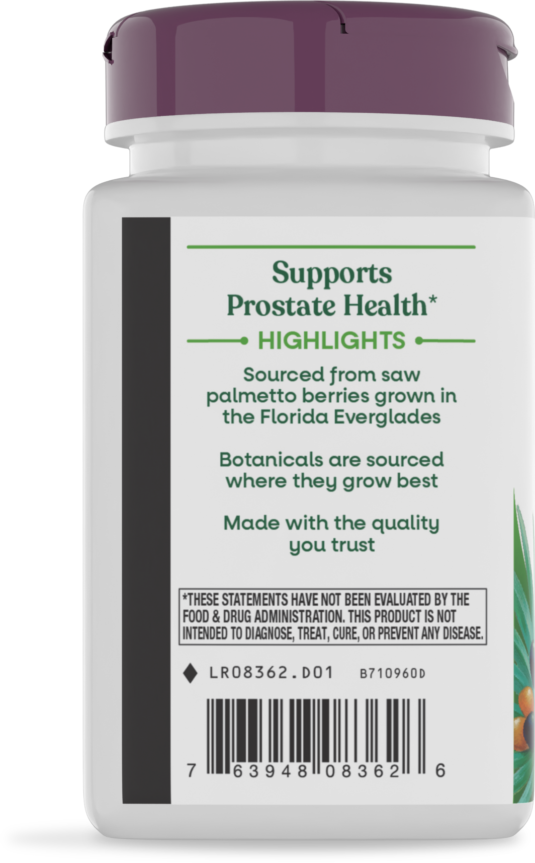 <{%MAIN3_08362%}>Nature's Way® | Saw Palmetto - left side of pack