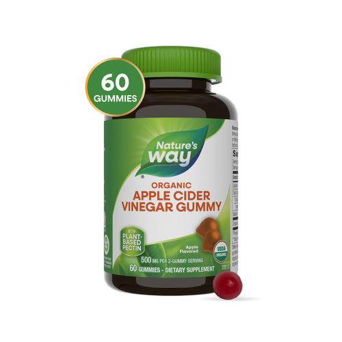Nature's Way® | Organic Apple Cider Vinegar Gummies Sku:13752