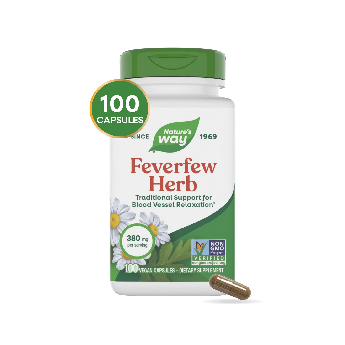 <{%MAIN16_12850%}>Nature's Way® | Feverfew Herb