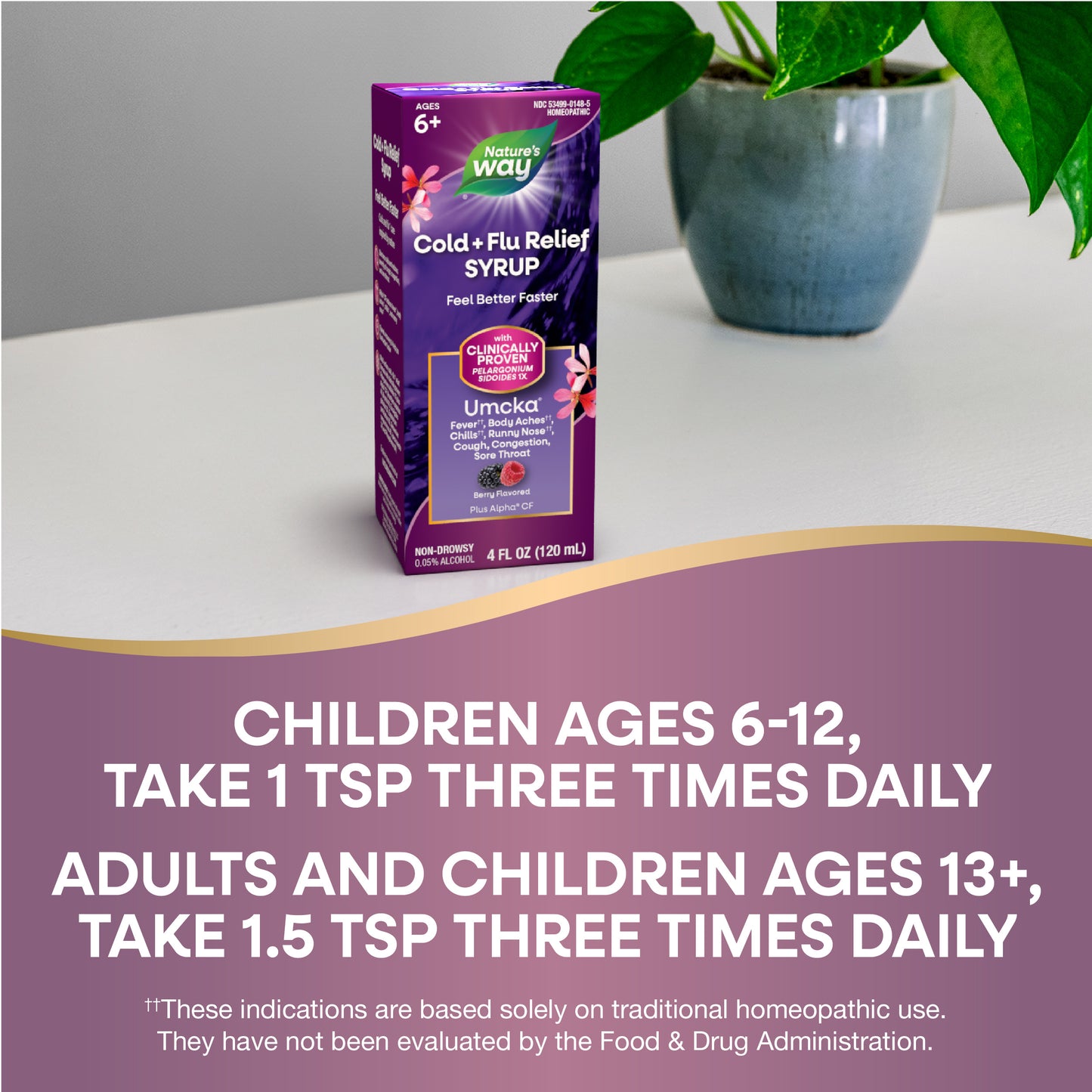 <{%DETAIL2_15148%}>Nature's Way® | Umcka Cold+Flu Relief Syrup - product recommendations