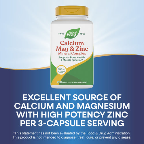 Nature's Way® | Calcium-Magnesium-Zinc Sku:41411