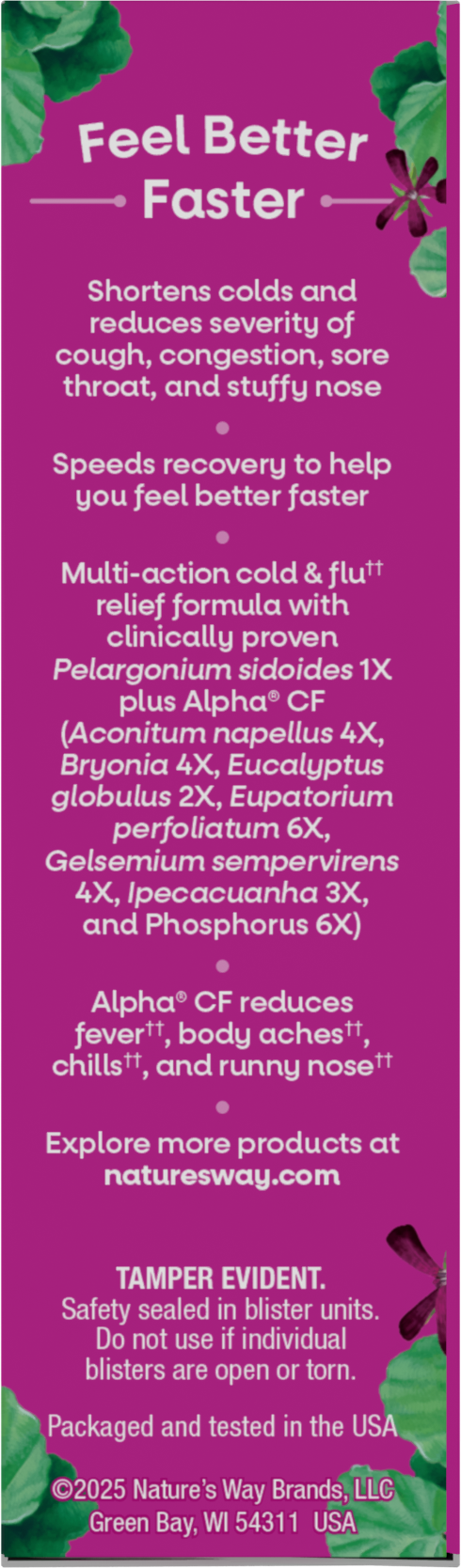 <{%MAIN11_15159%}>Nature's Way® | Umcka Cold&Flu Relief Chewables - right side of pack