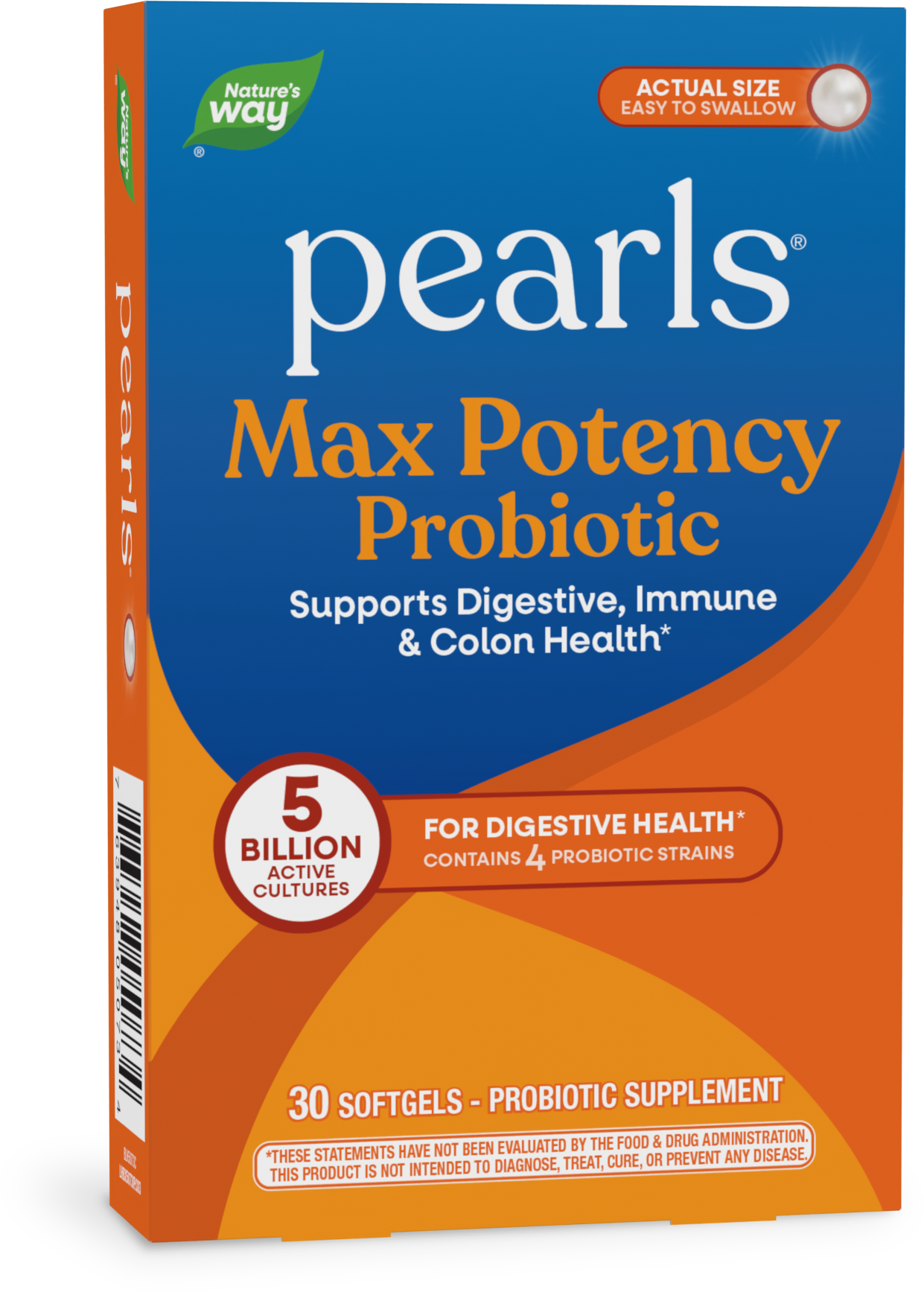 <{%PRIMARY_5073IP%}>Nature's Way® | Probiotic Pearls MAX Potency, 30 softgels