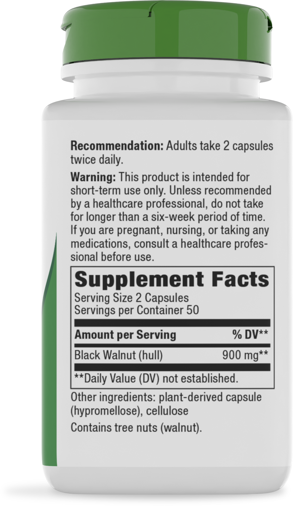 <{%MAIN2_10600%}>Nature's Way® | Black Walnut Hulls - right side of pack