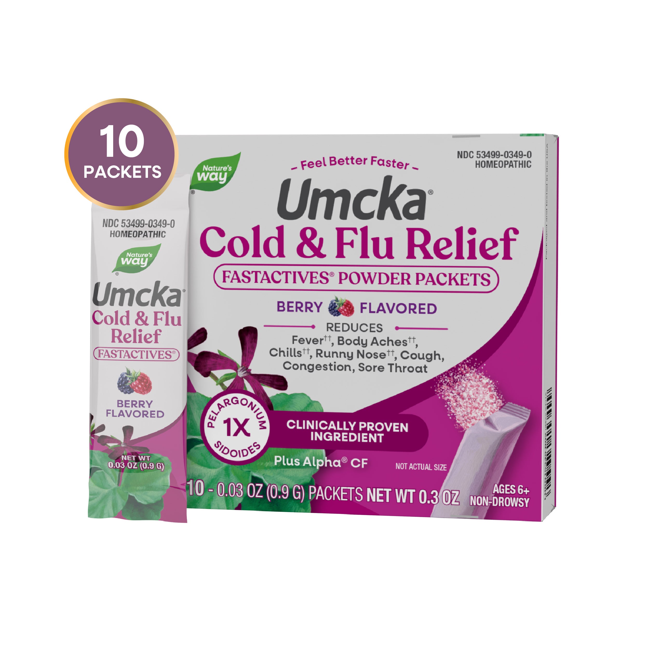 Umcka Cold&Flu Relief FastActives® | Nature's Way®