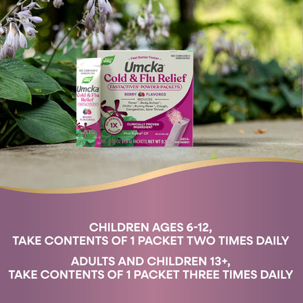 Umcka Cold&Flu Relief FastActives® Supplement Facts