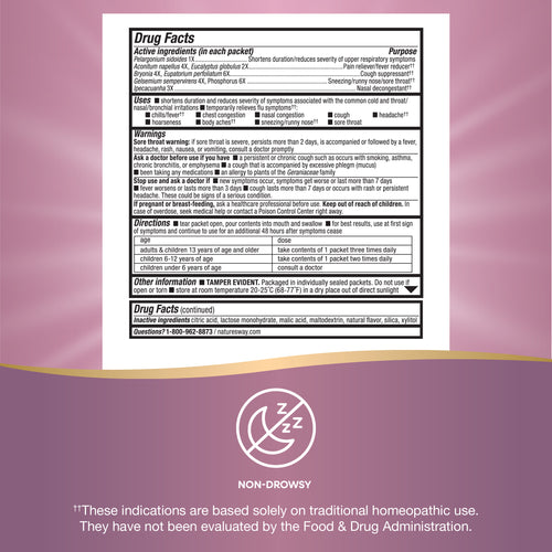 Nature's Way® | Umcka Cold&Flu Relief FastActives Sku:15349