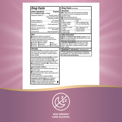 Nature's Way® | Umcka Cold & Flu Relief Syrup Sku:15148