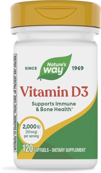 <{%PRIMARY_15590%}>Nature's Way® | Vitamin D3, 120 softgels