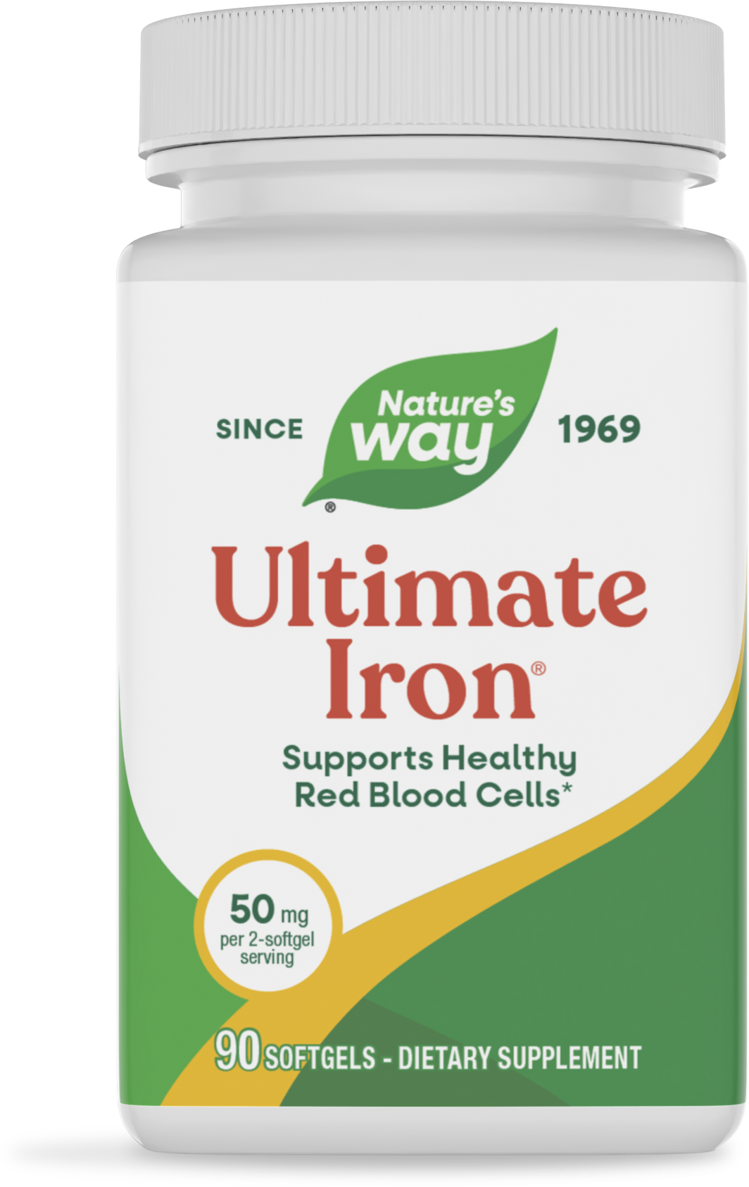 <{%PRIMARY_05229%}>Nature's Way® | Ultimate Iron, 90 softgels