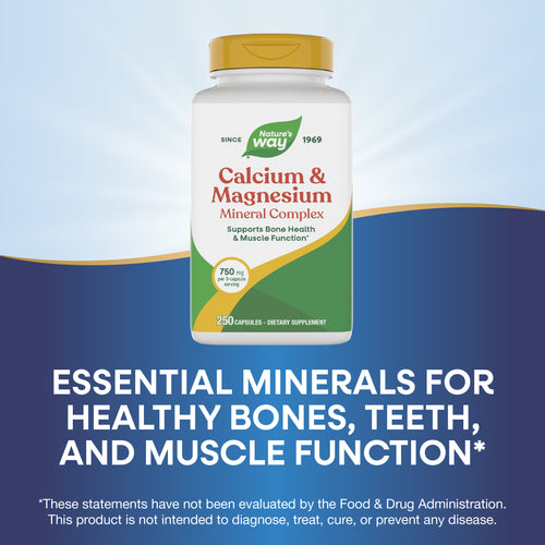 Nature's Way® | Calcium & Magnesium Mineral Complex Sku:41311