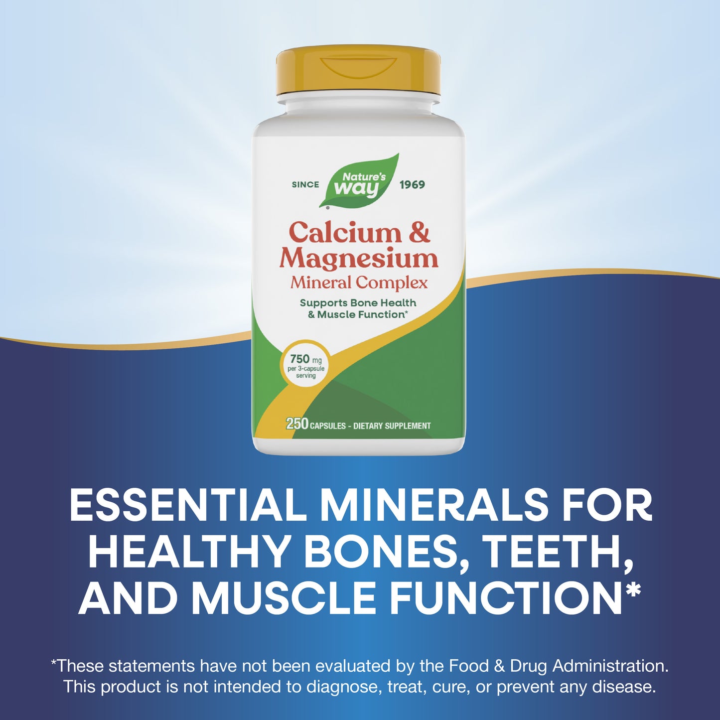 <{%MAIN6_41311%}>Nature's Way® | Calcium & Magnesium Mineral Complex