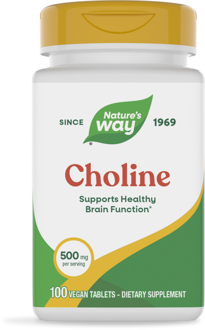 <{%PRIMARY_40460%}>Nature's Way® | Choline, 100 tablets