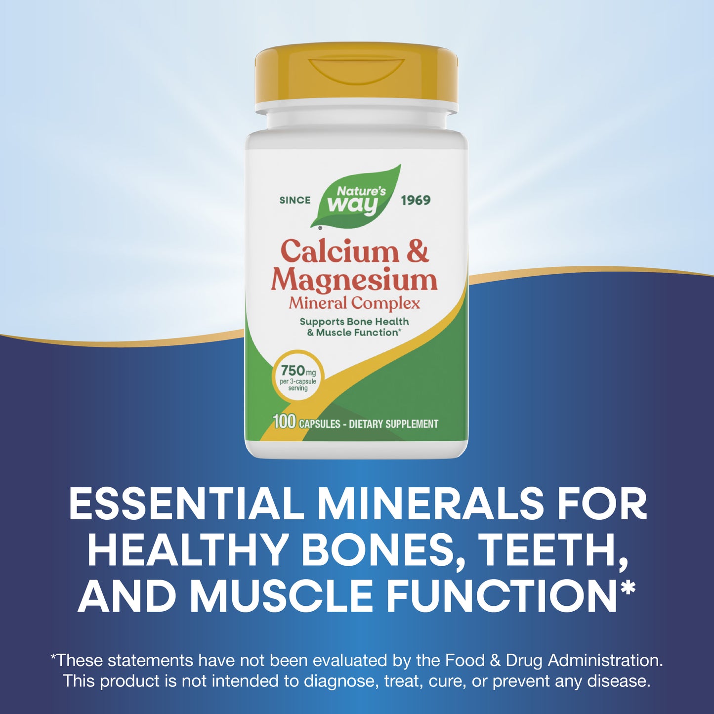 <{%MAIN14_41310%}>Nature's Way® | Calcium & Magnesium Mineral Complex