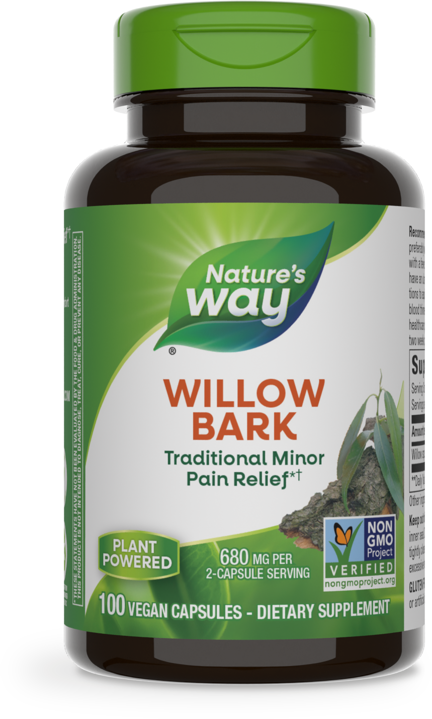 <{%PRIMARY_17850%}>Nature's Way® | Willow Bark, 100 capsules
