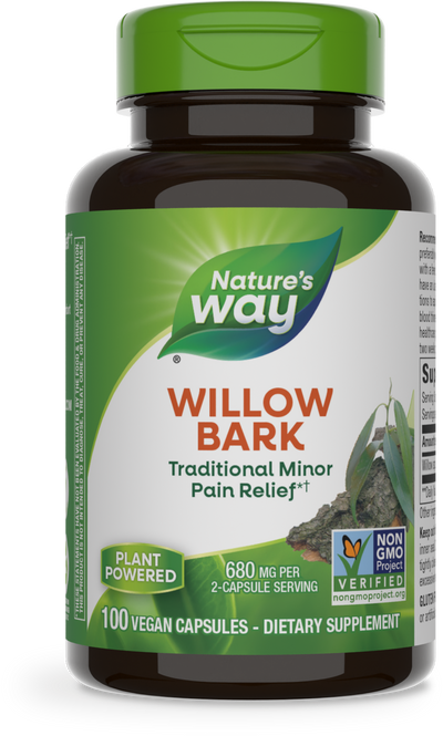 <{%PRIMARY_17850%}>Nature's Way® | Willow Bark, 100 capsules