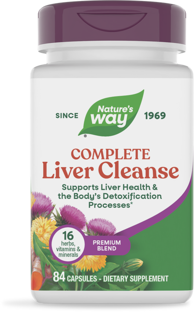 <{%PRIMARY_01315E%}>Nature's Way® | Complete Liver Cleanse, 84 capsules