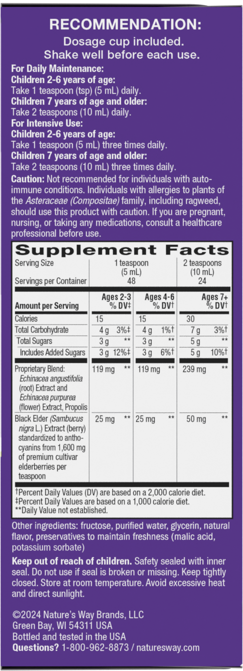 <{%MAIN2_15359%}>Nature's Way® | Sambucus Immune Syrup for Kids* - right side of pack