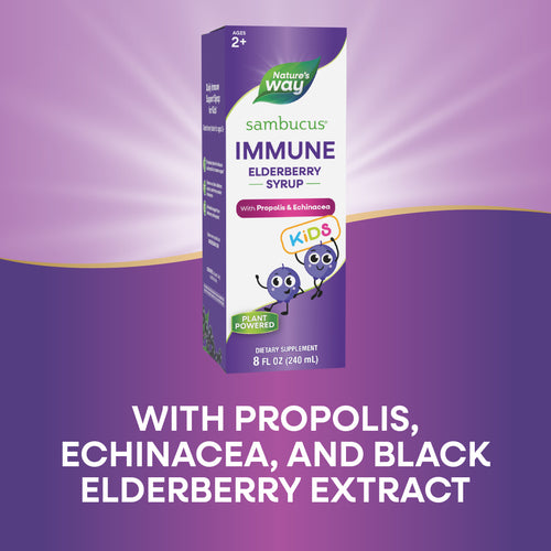 Nature's Way® | Sambucus Immune Syrup for Kids* Sku:15359